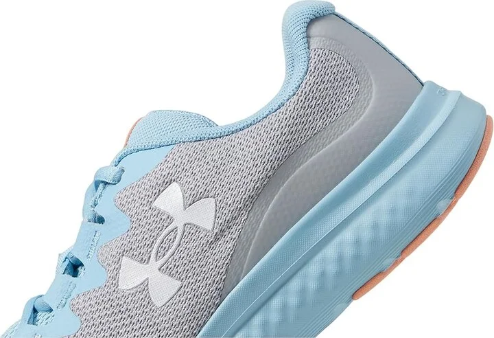 Under Armour Charged Impulse 3 Women's Shoes Mod Gray/Blizzard/White : 9.5 B - Medium, Synthetic/Textile - Image 4
