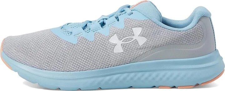 Under Armour Charged Impulse 3 Women's Shoes Mod Gray/Blizzard/White : 9.5 B - Medium, Synthetic/Textile - Image 6