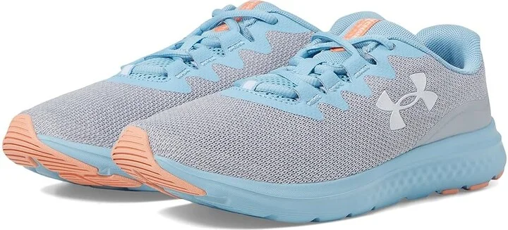 Under Armour Charged Impulse 3 Women's Shoes Mod Gray/Blizzard/White : 9.5 B - Medium, Synthetic/Textile