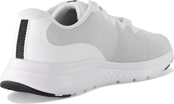 Under Armour Charged Impulse 3 Women's Shoes White/White/Metallic Silver : 5 B - Medium, Synthetic/Textile - Image 4