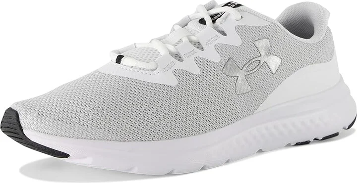 Under Armour Charged Impulse 3 Women's Shoes White/White/Metallic Silver : 5 B - Medium, Synthetic/Textile - Image 7