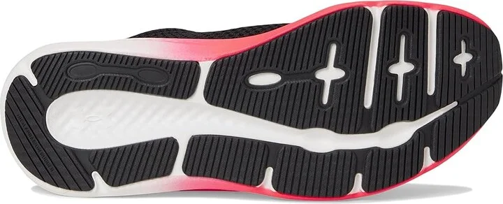 Under Armour Charged Pursuit 3 Women's Shoes Black/Pink Shock/Retro Purple : 5 B - Medium, Synthetic/Textile - Image 3
