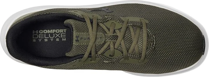 Under Armour Charged Pursuit 4 Men's Running Shoes Marine Overdye Green/Marine Overdye Green/Black : 9.5 D - Medium, Synthetic - Image 2