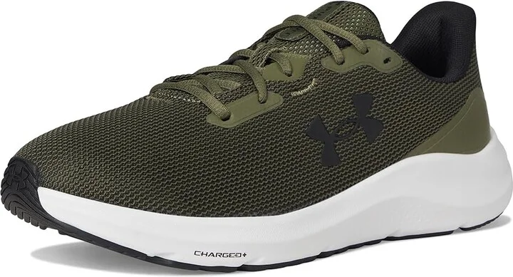 Under Armour Charged Pursuit 4 Men's Running Shoes Marine Overdye Green/Marine Overdye Green/Black : 9.5 D - Medium, Synthetic - Image 5