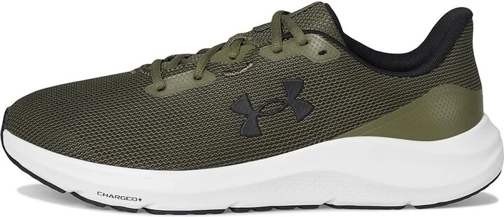 Under Armour Charged Pursuit 4 Men's Running Shoes Marine Overdye Green/Marine Overdye Green/Black : 9.5 D - Medium, Synthetic - Image 6