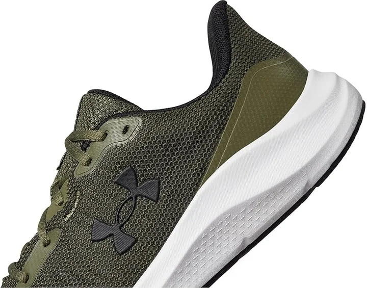 Under Armour Charged Pursuit 4 Men's Running Shoes Marine Overdye Green/Marine Overdye Green/Black : 9.5 D - Medium, Synthetic - Image 7