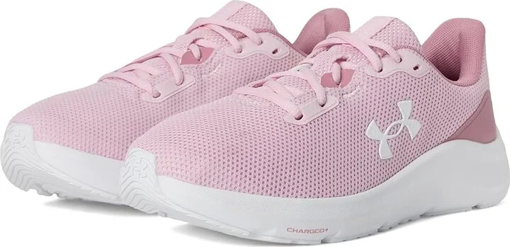 Under Armour Charged Pursuit 4 Women's Running Shoes Prime Pink/Pink Elixir/White : 9 B - Medium