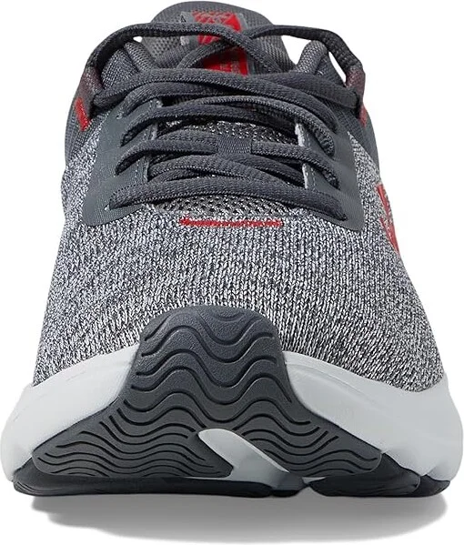 Under Armour Charged Revitalize Men's Shoes Pitch Gray/Pitch Gray/Red : 7 D - Medium, Synthetic - Image 3