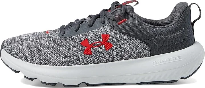 Under Armour Charged Revitalize Men's Shoes Pitch Gray/Pitch Gray/Red : 7 D - Medium, Synthetic - Image 6