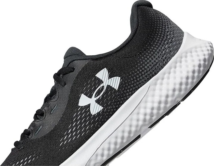 Under Armour Charged Rogue 4 Men's Shoes Black/White/White : 13 D - Medium, Synthetic - Image 4