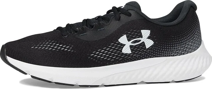 Under Armour Charged Rogue 4 Men's Shoes Black/White/White : 13 D - Medium, Synthetic - Image 5