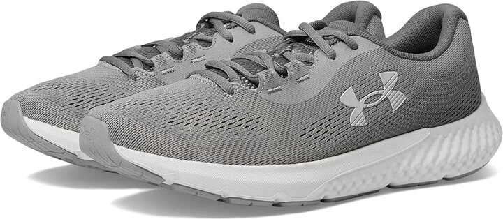 Under Armour Charged Rogue 4 Men's Shoes Steel/White/Black : 8 D - Medium, Synthetic
