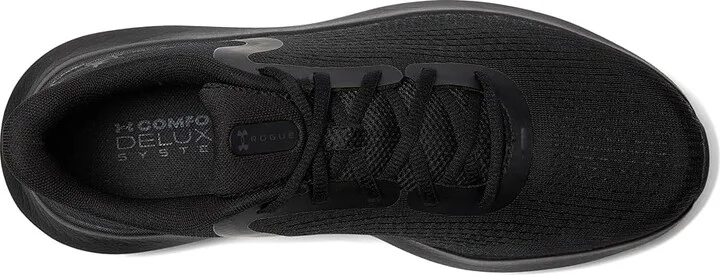 Under Armour Charged Rogue 5 Men's Running Shoes Black/Black/Black : 11 D - Medium, Synthetic - Image 2