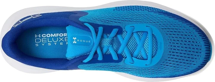 Under Armour Charged Rogue 5 Men's Running Shoes Electric Blue/Royal/White : 8.5 D - Medium, Synthetic - Image 2