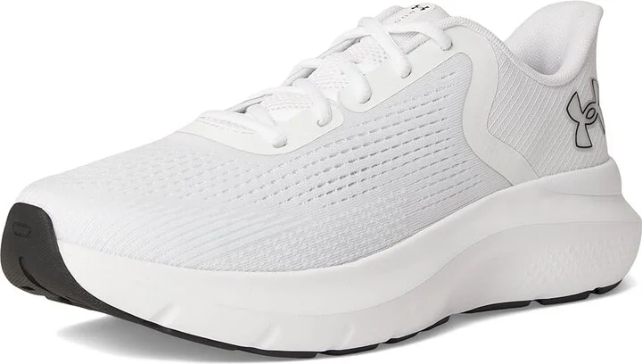 Under Armour Charged Rogue 5 Men's Running Shoes White/White/Black : 10 D - Medium, Synthetic - Image 5