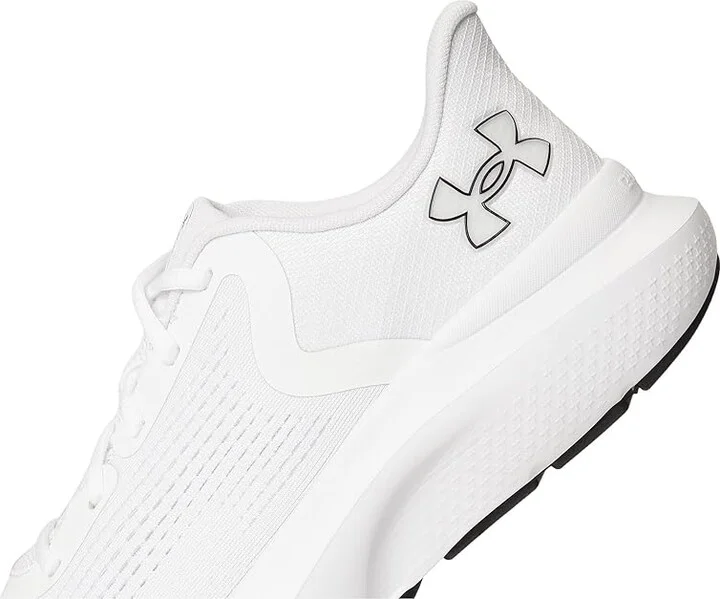 Under Armour Charged Rogue 5 Men's Running Shoes White/White/Black : 10 D - Medium, Synthetic - Image 7