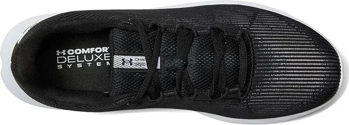 Under Armour Charged Speed Swift Men's Running Shoes Black/White/White : 12.5 D - Medium, Synthetic - Image 2