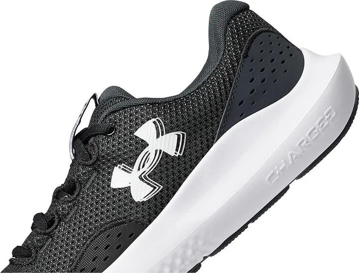 Under Armour Charged Surge 4 Women's Shoes Black/Anthracite/White : 7.5 B - Medium, Rubber - Image 4