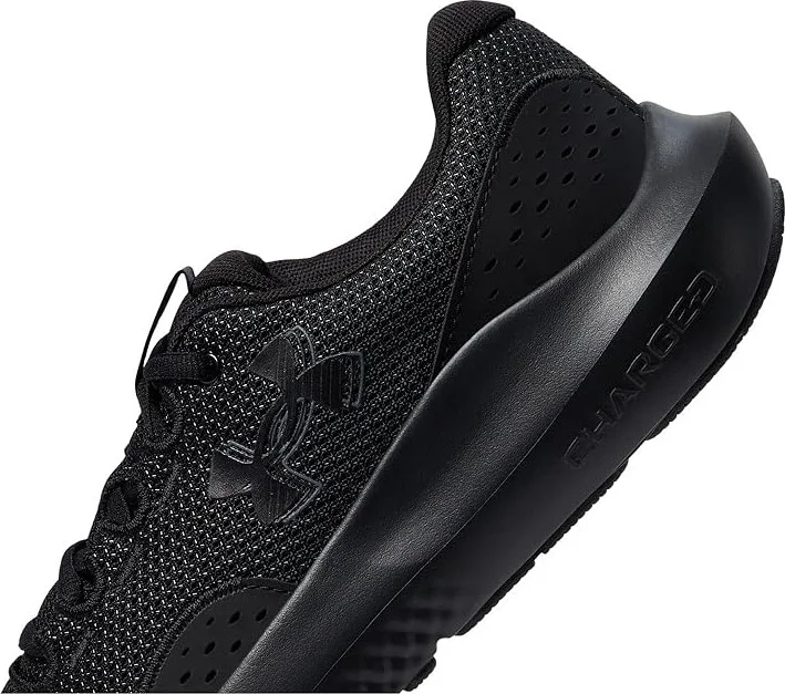 Under Armour Charged Surge 4 Women's Shoes Black/Black/Black : 7 B - Medium, Rubber - Image 4