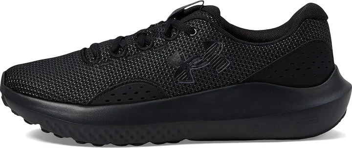 Under Armour Charged Surge 4 Women's Shoes Black/Black/Black : 7 B - Medium, Rubber - Image 5