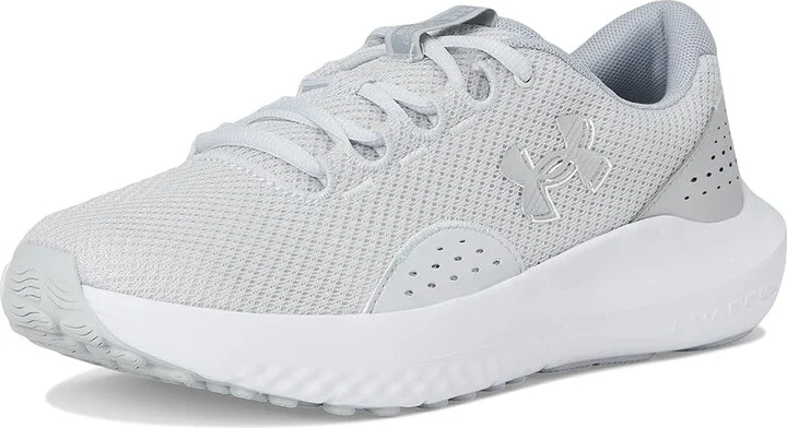 Under Armour Charged Surge 4 Women's Shoes Halo Gray/Metallic Silver/Metallic Silver : 11 B - Medium, Rubber - Image 5