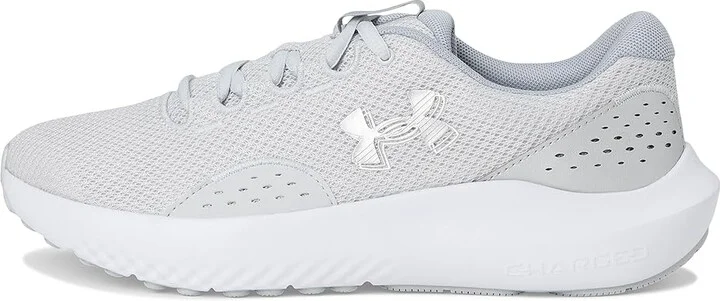 Under Armour Charged Surge 4 Women's Shoes Halo Gray/Metallic Silver/Metallic Silver : 11 B - Medium, Rubber - Image 6