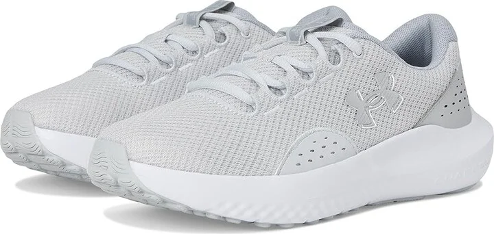 Under Armour Charged Surge 4 Women's Shoes Halo Gray/Metallic Silver/Metallic Silver : 11 B - Medium, Rubber