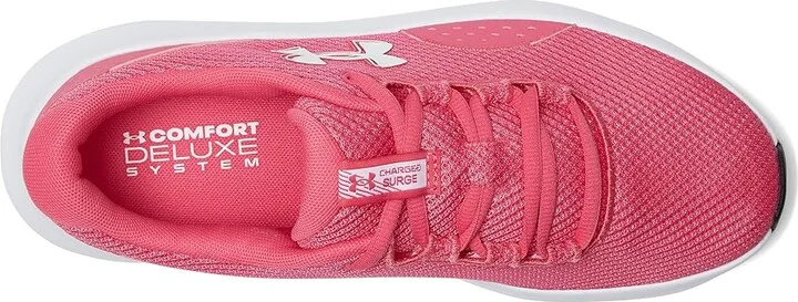 Under Armour Charged Surge 4 Women's Shoes Super Pink/Super Pink/White : 5 B - Medium, Rubber - Image 2