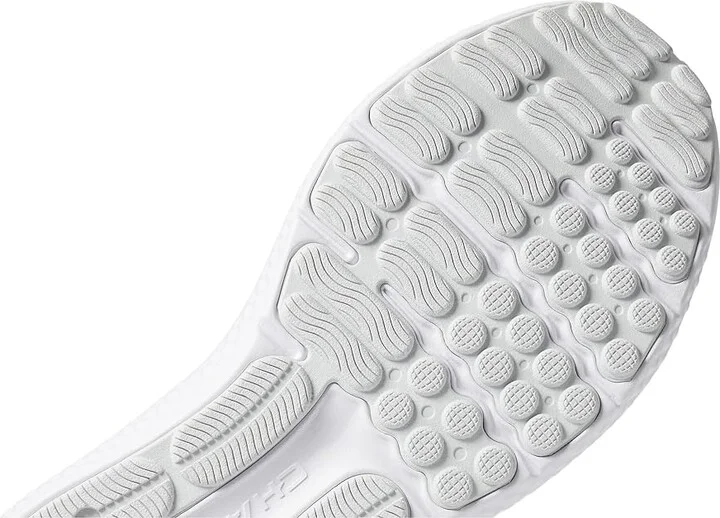 Under Armour Charged Surge 4 Women's Shoes White/Distant Gray/Metallic Silver : 6 B - Medium, Rubber - Image 6