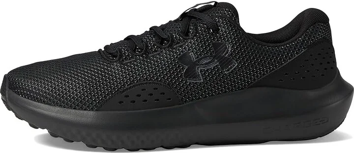 Under Armour Charged Surge Men's Shoes Black/Black/Black : 13 D - Medium, Synthetic - Image 6