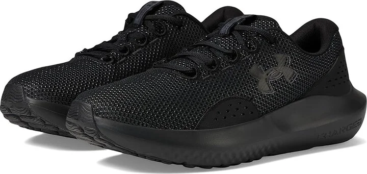 Under Armour Charged Surge Men's Shoes Black/Black/Black : 13 D - Medium, Synthetic
