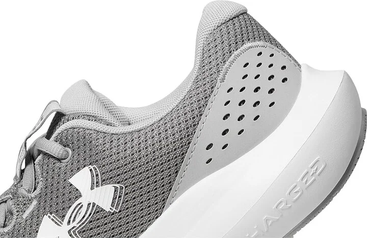 Under Armour Charged Surge Men's Shoes Steel/Mod Gray/White : 9.5 D - Medium, Synthetic - Image 4