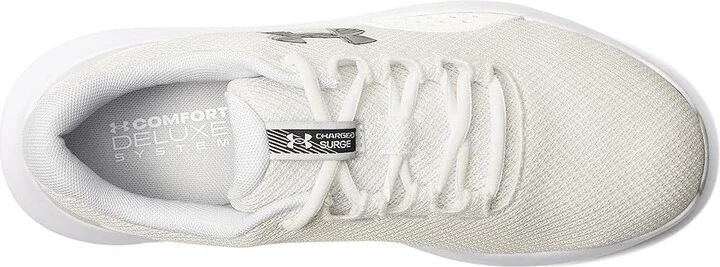 Under Armour Charged Surge Men's Shoes White/Halo Gray/Black : 11 D - Medium, Synthetic - Image 2