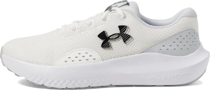 Under Armour Charged Surge Men's Shoes White/Halo Gray/Black : 11 D - Medium, Synthetic - Image 6