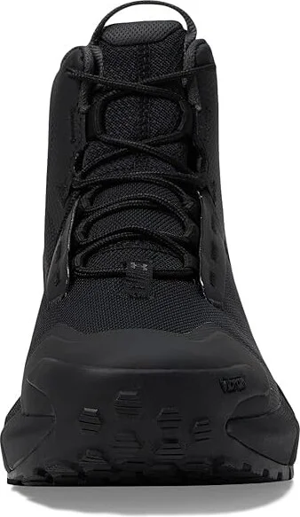 Under Armour Charged Valsetz Mid Men's Work Boots Black/Black/Jet Gray : 10 D - Medium, Synthetic - Image 2
