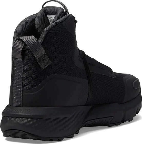 Under Armour Charged Valsetz Mid Men's Work Boots Black/Black/Jet Gray : 10 D - Medium, Synthetic - Image 4