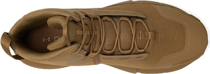 Under Armour Charged Valsetz Mid Men's Work Boots Coyote/Coyote/Coyote : 10 D - Medium, Synthetic - Image 2