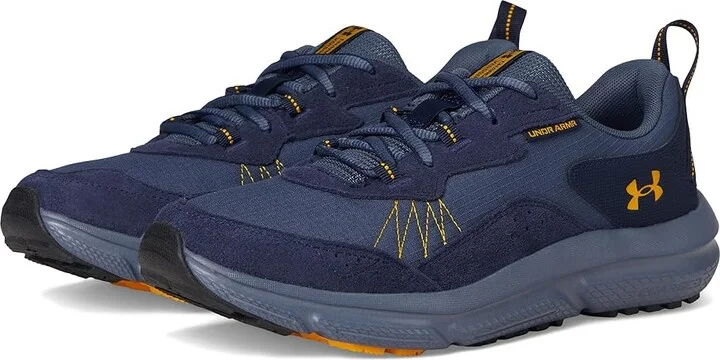 Under Armour Charged Verssert 2 Men's Shoes Downpour Gray/Midnight Navy/Campus Gold : 10.5 D - Medium, Synthetic