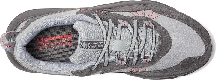 Under Armour Charged Verssert 2 Men's Shoes Mod Gray/Castlerock/Racer Red : 10 D - Medium, Synthetic - Image 2