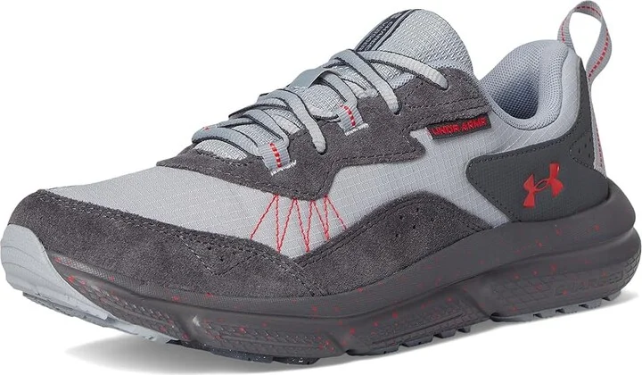 Under Armour Charged Verssert 2 Men's Shoes Mod Gray/Castlerock/Racer Red : 10 D - Medium, Synthetic - Image 5
