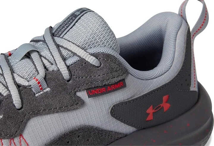 Under Armour Charged Verssert 2 Men's Shoes Mod Gray/Castlerock/Racer Red : 10 D - Medium, Synthetic - Image 7
