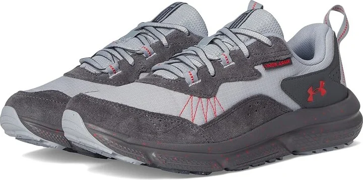 Under Armour Charged Verssert 2 Men's Shoes Mod Gray/Castlerock/Racer Red : 10 D - Medium, Synthetic