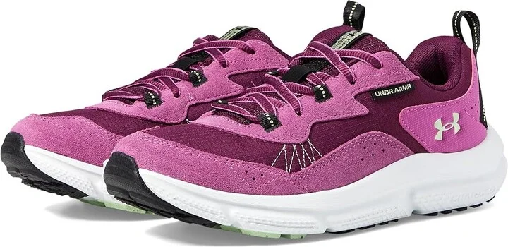 Under Armour Charged Verssert 2 Women's Shoes Purple Gemini/Purple Gemini/Retro Green : 9.5 B - Medium, Rubber