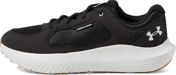 Under Armour Charged Versurge Men's Running Shoes Black/Black/White Quartz : 10 D - Medium, Leather - Image 6