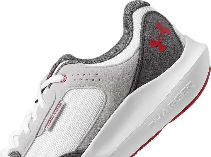 Under Armour Charged Versurge Men's Running Shoes White/Mod Gray/Morph Green : 9 D - Medium, Leather - Image 4