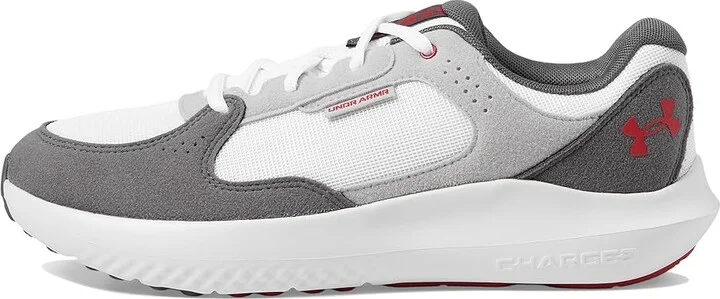 Under Armour Charged Versurge Men's Running Shoes White/Mod Gray/Morph Green : 9 D - Medium, Leather - Image 6