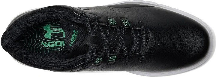 Under Armour Drive Fade Spikeless Men's Golf Shoes Black/Black/Titan Gray : 8 D - Medium, Synthetic - Image 2