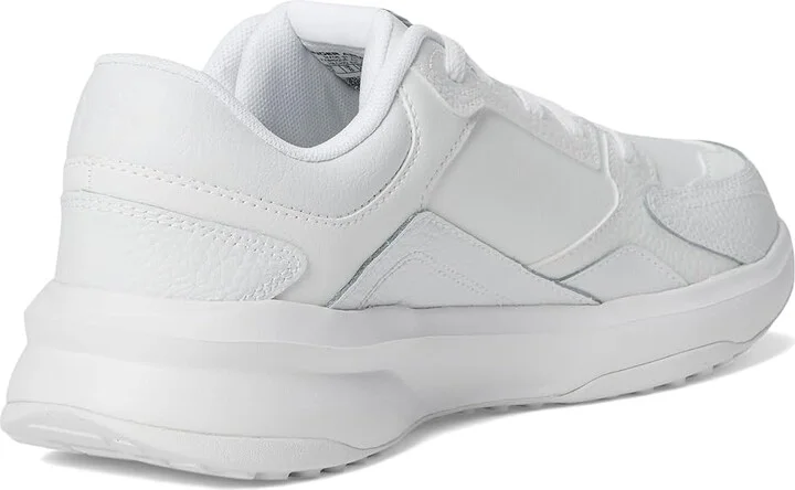 Under Armour Edge Leather Men's Shoes White/White/Halo Gray : 10.5 D - Medium - Image 4