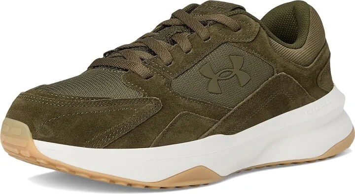 Under Armour Edge Suede Men's Shoes Expedition Green/Summit White/Expedition Green : 9 D - Medium, Rubber/Suede - Image 5