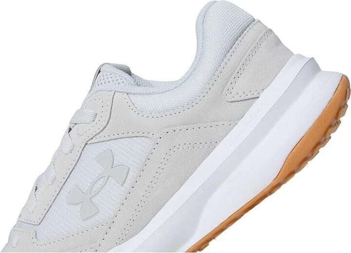 Under Armour Edge Suede Women's Shoes Halo Gray/White/Halo Gray : 10.5 B - Medium, Synthetic - Image 7